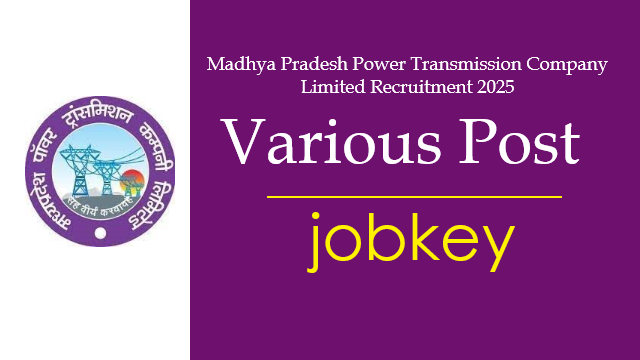 MPTRANSCO Various Post Online Form 2025-jobkey